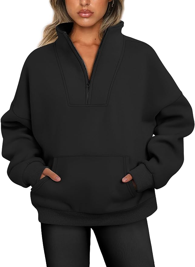 “Elevate Your Wardrobe with Trendy Queen’s Oversized Pullover Sweatshirts!”