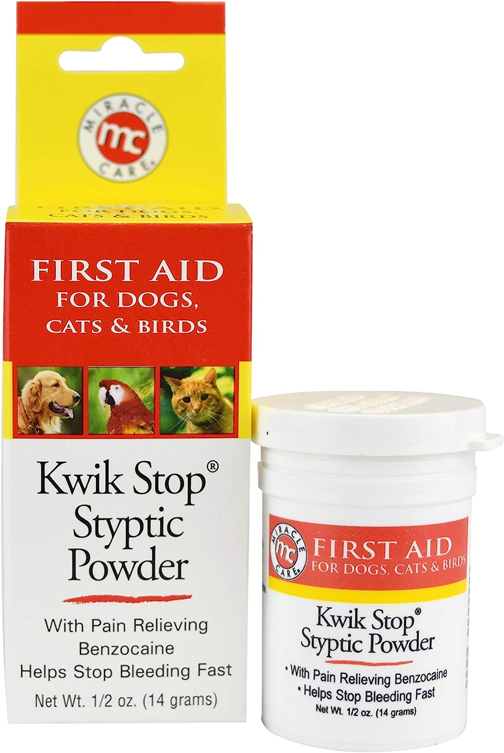 “Miracle Care Kwik Stop Styptic Powder: Your Pet’s Ultimate First-Aid Solution”