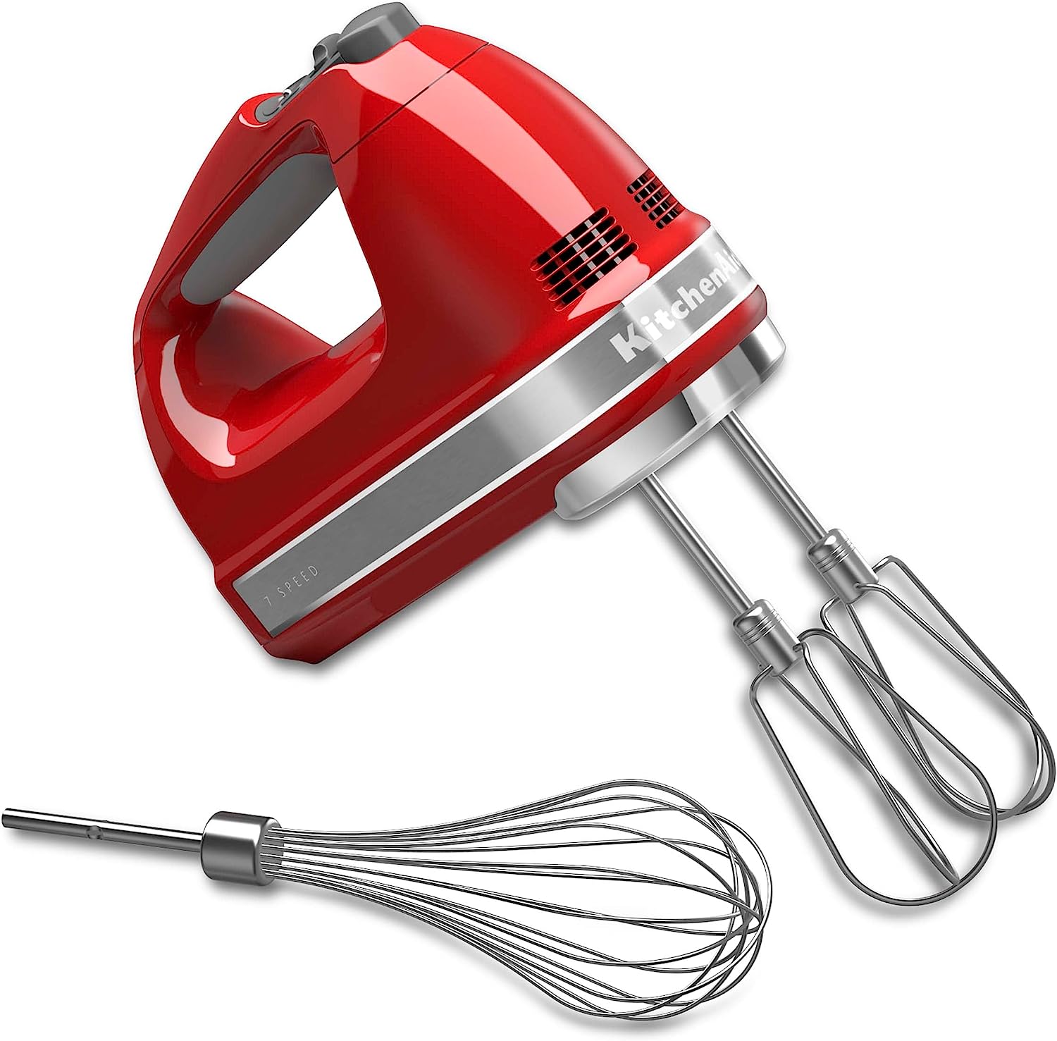 Elevate Your Culinary Creations with the KitchenAid KHM7210ER 7-Speed Digital Hand Mixer